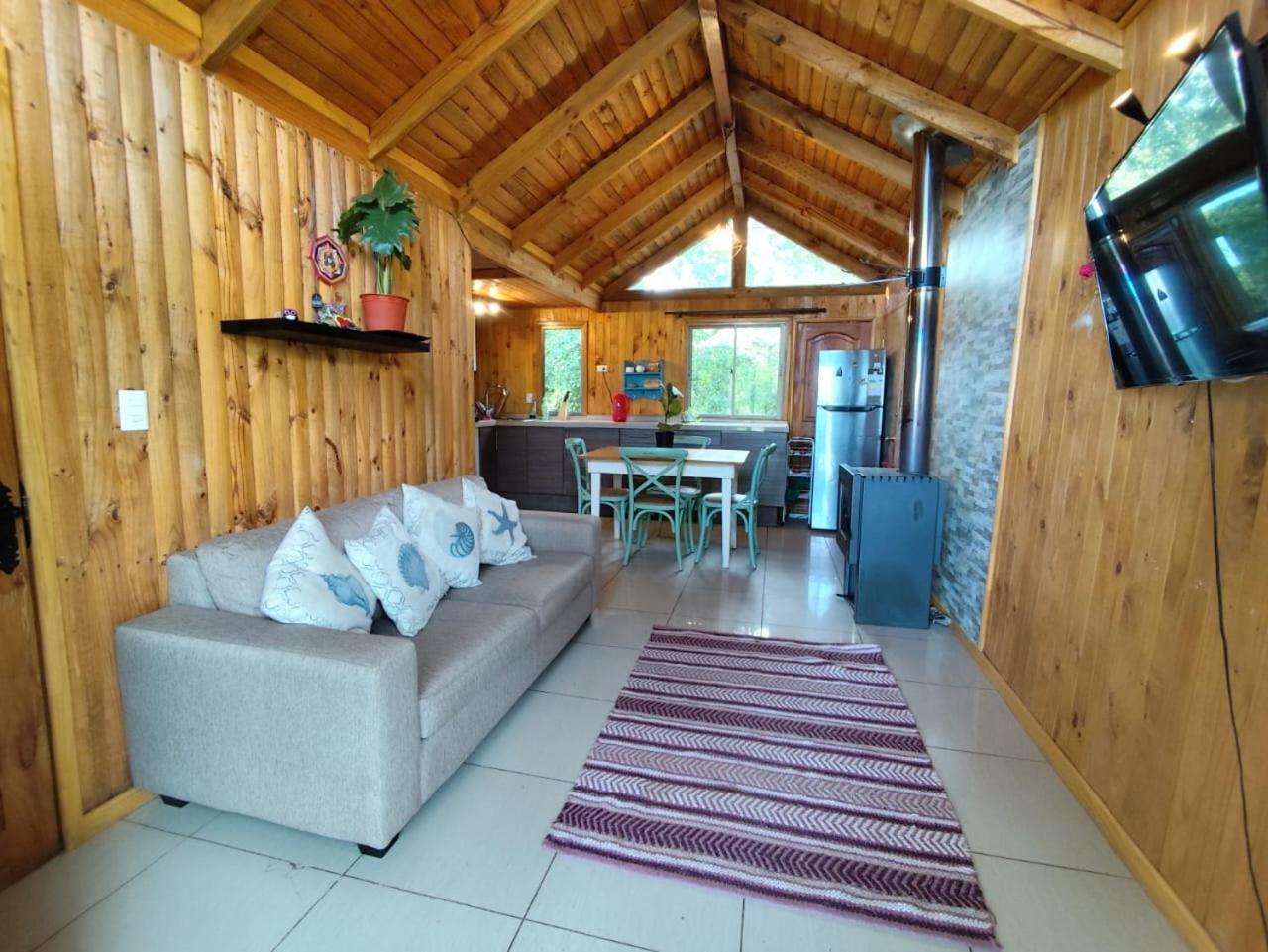 Cabanas Ayalen Con Vista Al Lago Pucón Zewnętrze zdjęcie