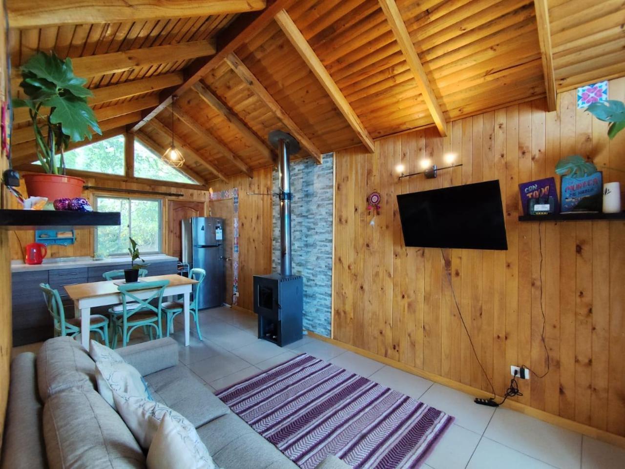 Cabanas Ayalen Con Vista Al Lago Pucón Zewnętrze zdjęcie