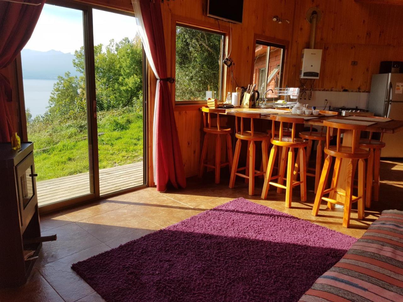 Cabanas Ayalen Con Vista Al Lago Pucón Zewnętrze zdjęcie